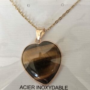 Oeil de tigre pendentif