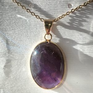 Améthyste pendentif