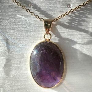 Améthyste pendentif