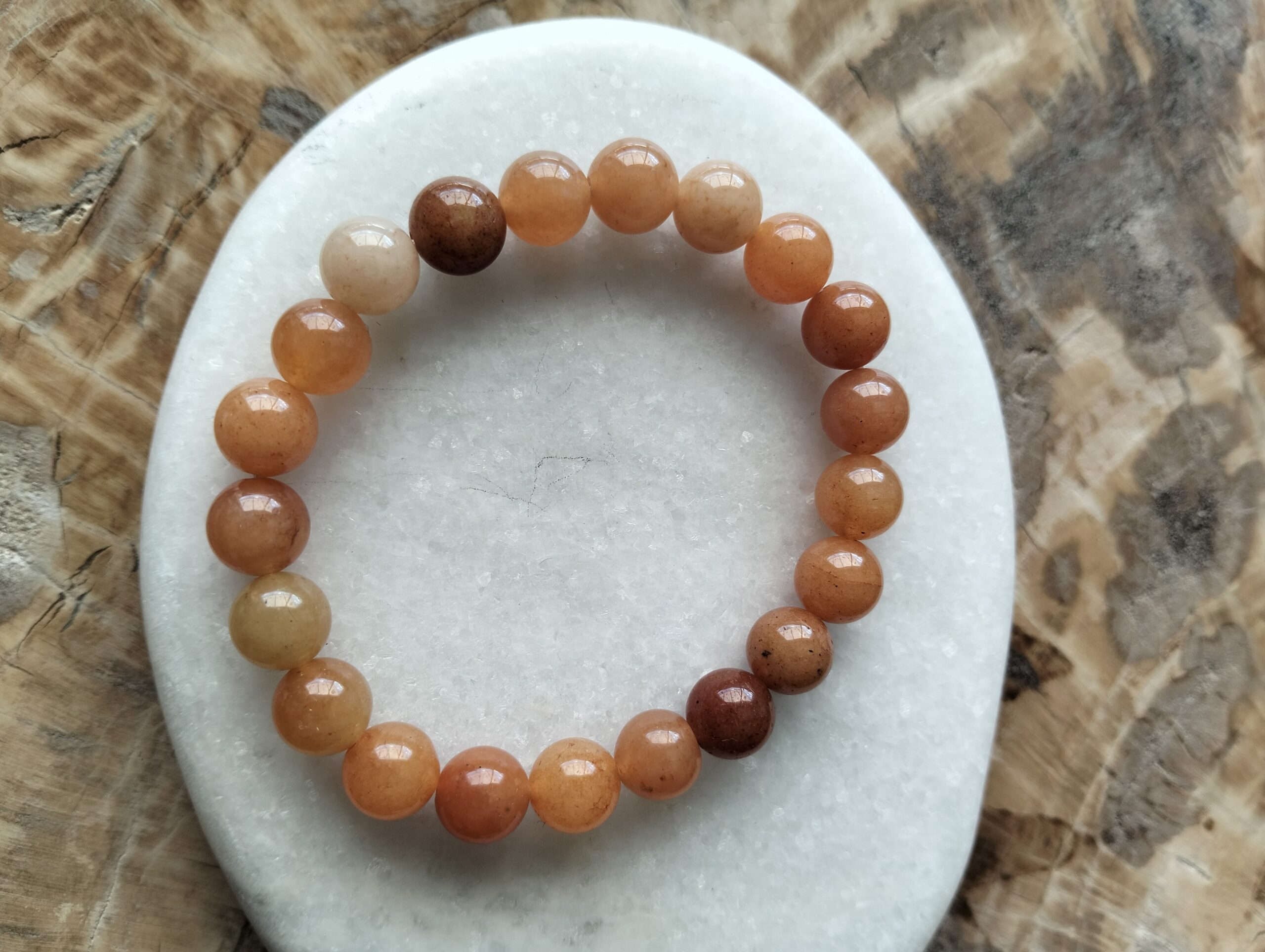 Aventurine Orange Bracelet – Image 2