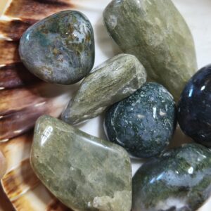 Agate Mousse Pierres roulées