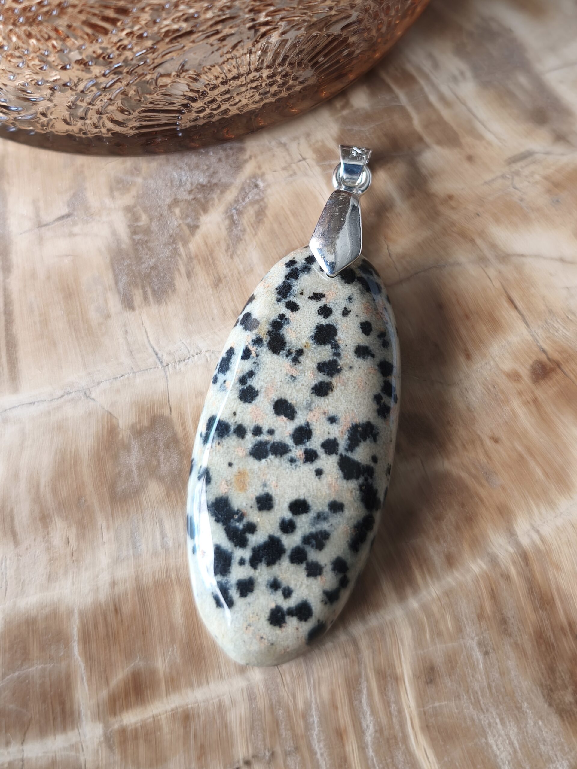 jaspe dalmatien pendentif – Image 2