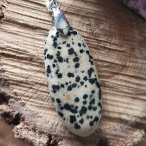 jaspe dalmatien pendentif