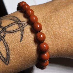 jaspe rouge bracelet